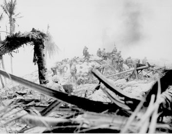 W.S. Marines on Kwajalein