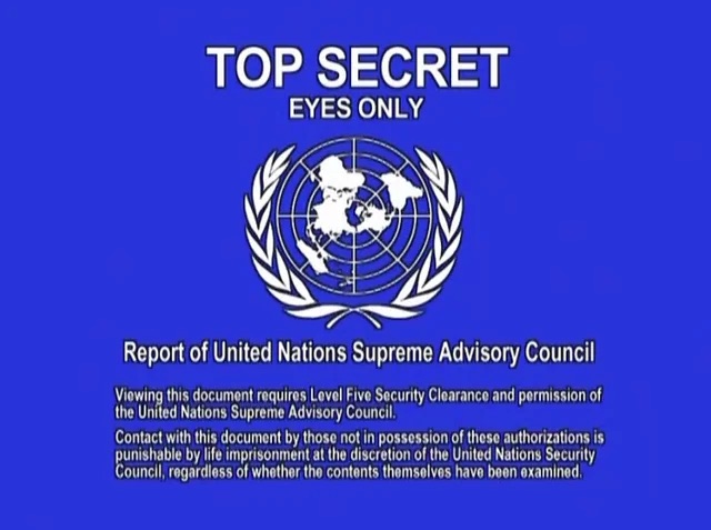 U.N. Top Secret disclaimer