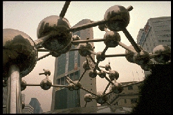 [Building with
weird tinkertoyish foreground]