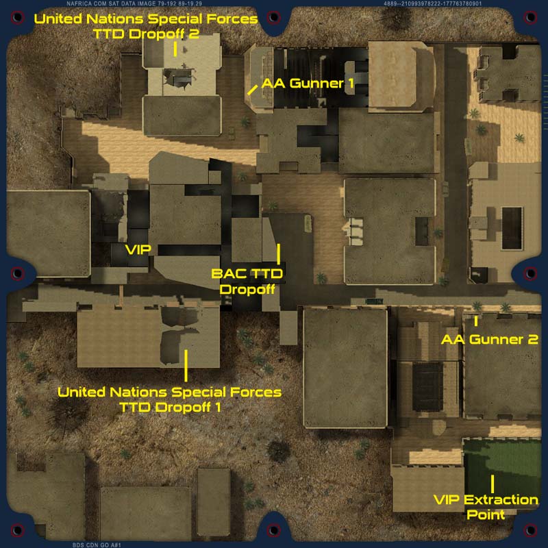 North Africa tactical map