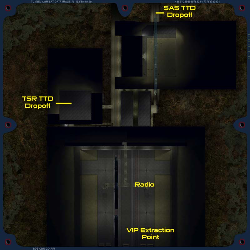 Tunnel tactical map