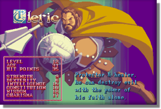 Cleric Profile 